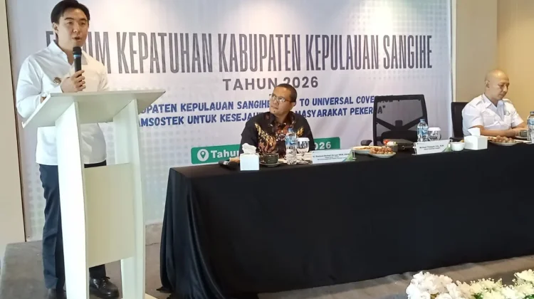 Bupati Thungari : Semua Pekerja di Sangihe Dapat Jaminan