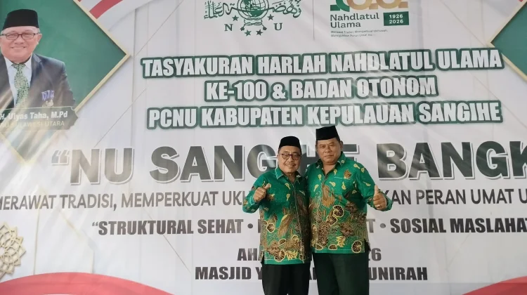 Dua Legislator PKB Hadiri Harlah NU Sangihe