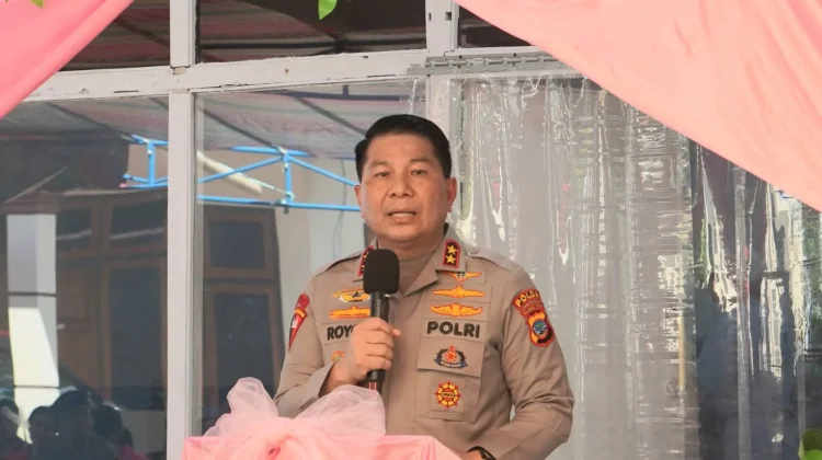 Kapolda Sulut Resmikan SPPG Polres Sitaro