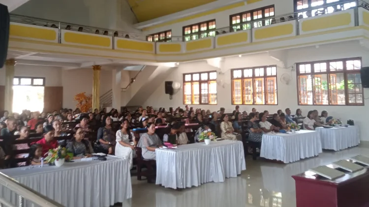 Jemaat Malunsemahe Peringati Hari Kenaikan Yesus Kristus ke Sorga, Ibadah Bersama