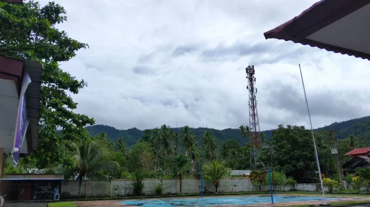 Cuaca Sangihe Diprakiran Berawan Tebal hingga Hujan Ringan