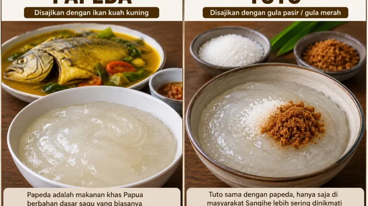 Tuto:  Papeda Ala Sangihe yang Manis