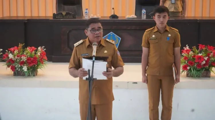 HUT ke-19 Sitaro, Plt Bupati Ajak Masyarakat Bangkit Bersama