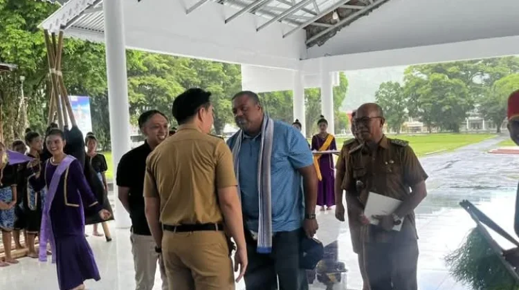 Mr. Cesar selaku City Administrator Kemah Texas, AS Kunjungi Sangihe