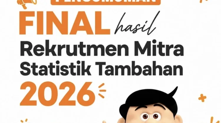 BPS Sangihe Umumkan Hasil Rekrutmen Mitra Statistik 2026