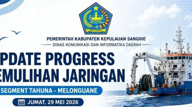 Jaringan Segmen Tahuna Melonguane Mulai Dipulihkan
