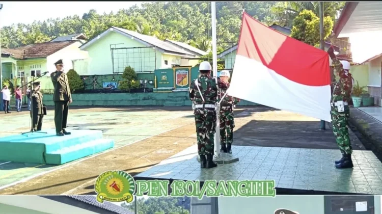 Kodim Sangihe Teguhkan Semangat Pancasila dan Pengabdian