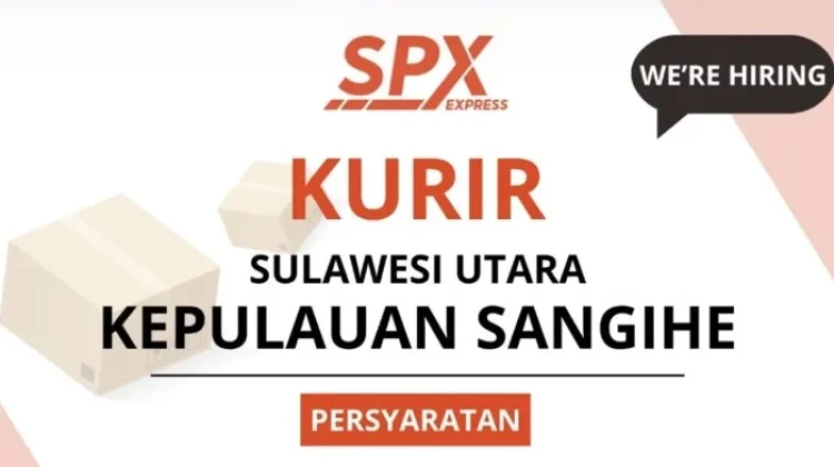 SPX Express Buka Lowongan Kurir Dedicated di Sangihe
