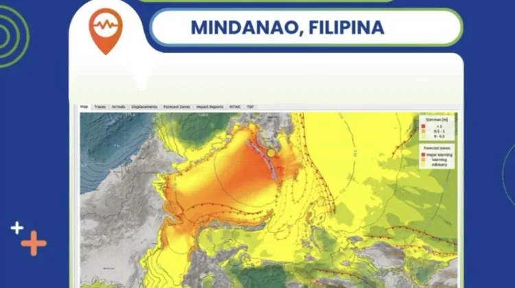 Gempa di Mindanao Filipina, Tidak Berkaitan dengan Aktivitas Vulkanik Gunung Awu