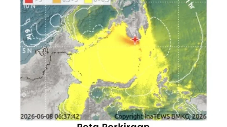BMKG Analisis Ketinggian Tsunami di Sangihe