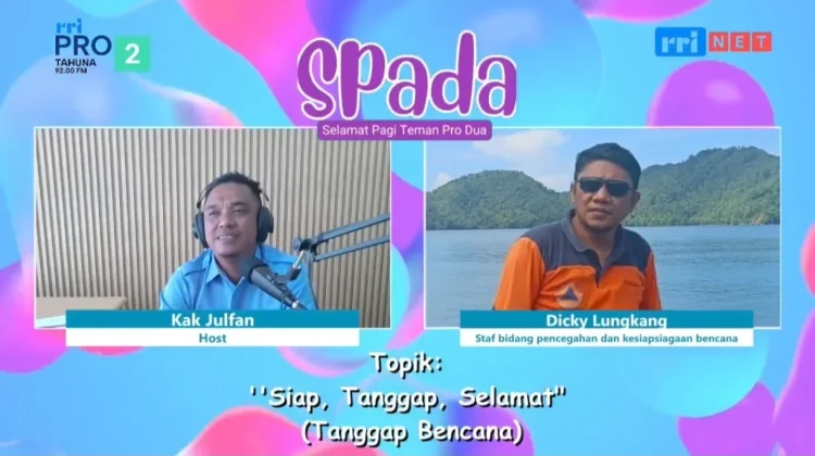 BPBD Sangihe:  Warga Jangan Panik saat Gempa