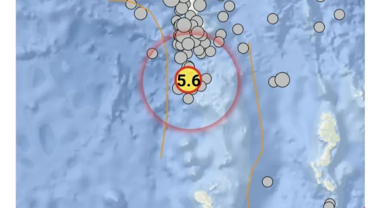 Gempa Bumi Terus  Guncang Kabupaten Kepulauan Sangihe