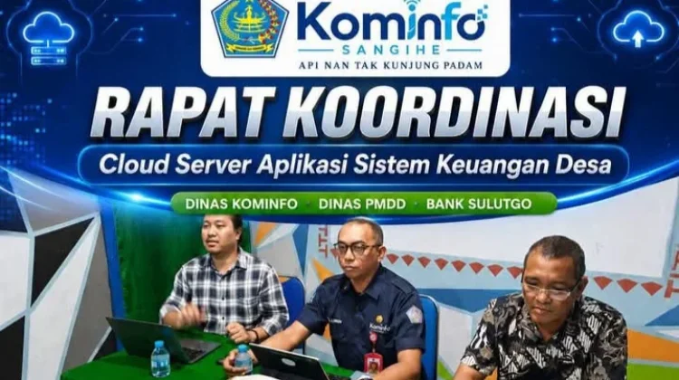 Dinas Kominfo, PMDD, Bank SulutGo Perkuat Keuangan Desa
