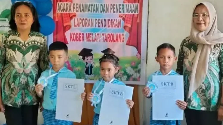 Penamatan Anak Didik Kelompok Belajar Melati Tarolang