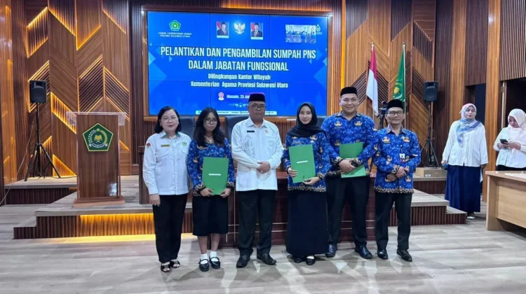 Kusnadi Hadiri Pengangkatan Fungsional PNS 2024