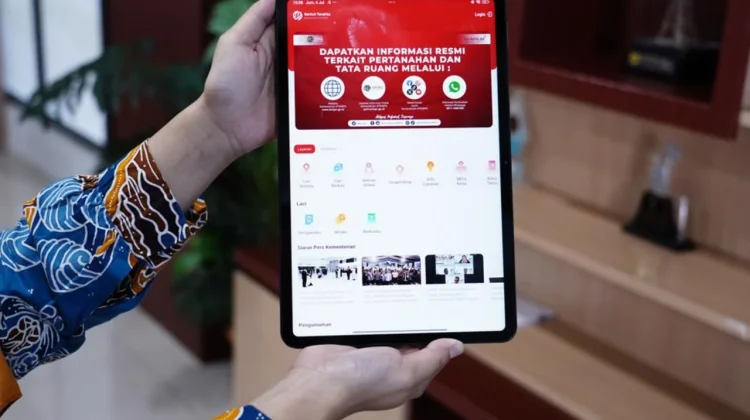 Fitur Aplikasi Sentuh Tanahku ATR/BPN  Permudah Cek Tanah sebelum Transaksi
