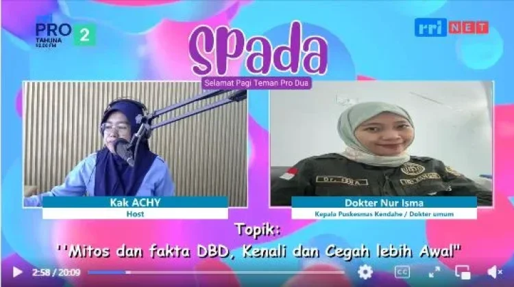 Dokter Isma : Penderita DBD Tidak Selalu Berdarah