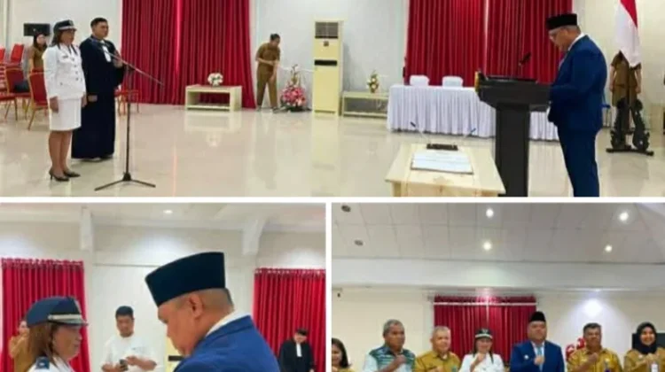 Wakil Bupati Sangihe Bulahari Lantik Pj Kapitalaung Bukide