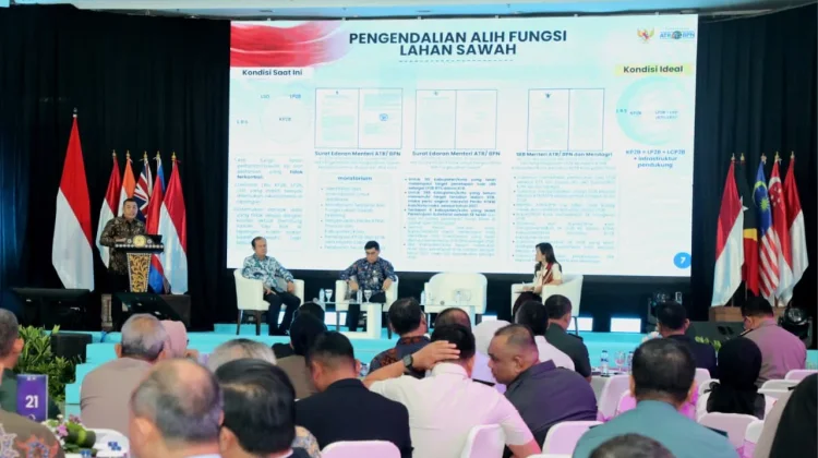 Sekjen Ossy Paparkan Strategi ATR/BPN Lindungi Lahan Pertanian Demi Kedaulatan