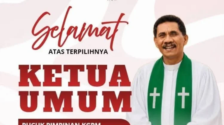 Gembala Tedius Batasina Resmi Nakodai KGPM 2026 -2031