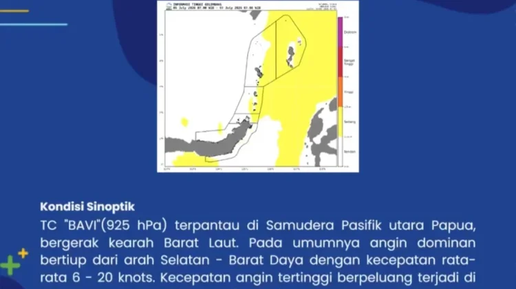 Waspada Gelombang Tinggi di Peraiaran Sulawesi Utara