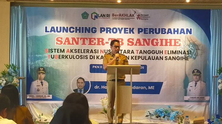 Capaian Penemuan TB Sangihe 95 Persen, Santer TB Awasi Kepatuhan Pengobatan