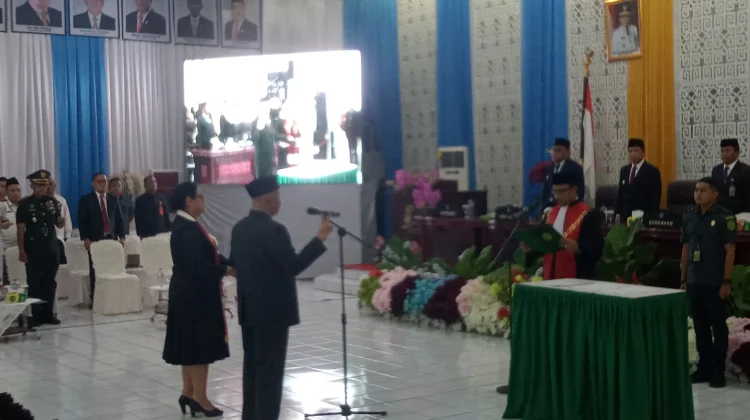 DRT Resmi Jabat Ketua DPRD Sangihe Gantikan Sondakh sisa Masa Jabatan 2024-2029