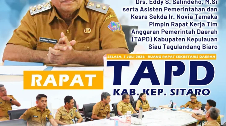 Sitaro Mantapkan Perencanaan Pembangunan Melalui RKPD Tahun 2027