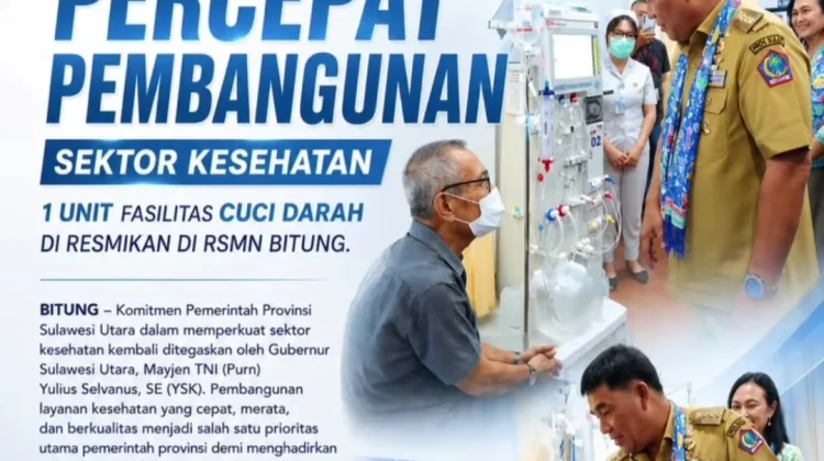 Gubernur Sulut Percepat Layanan Kesehatan Berkualitas untuk Daerah Kepulauan