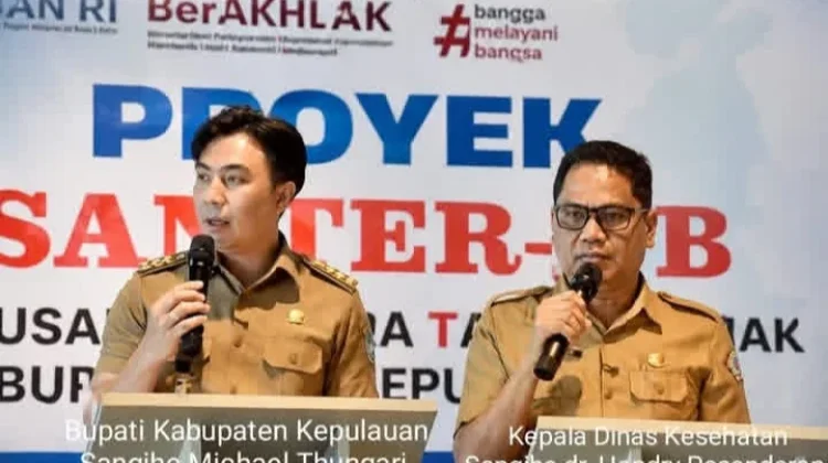 Bupati Thungari Launching SANTER-TB, Inovasi Digital Percepat Eliminasi TB