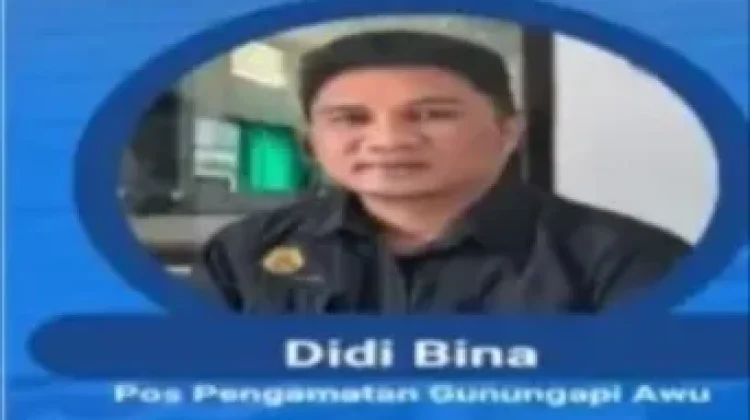 Gunung Api Awu Sangihe Turun Level 2 Waspada