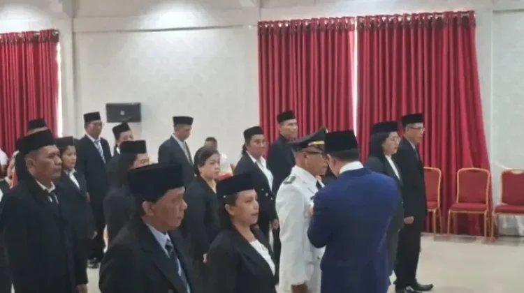 Lantik 16 Pejabat Bupati Thungari: Amanah yang Dijalankan Penuh Tanggung-jawab