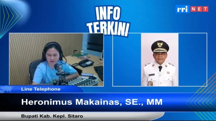 Erupsi Karangetang, Bupati Sitaro : Warga Tingkatkan Kewaspadaan