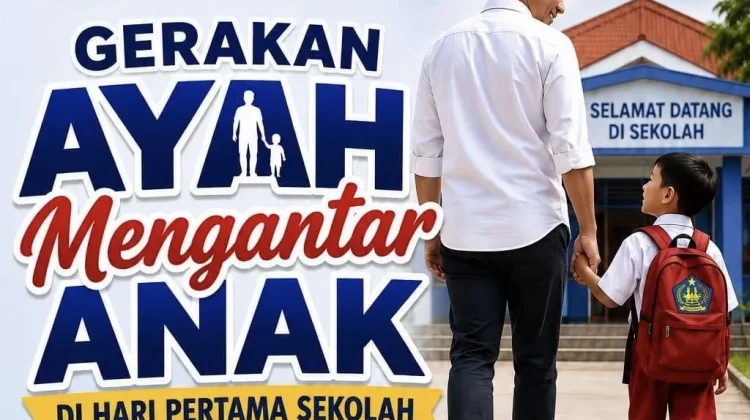 Ayah Hadir di Hari Pertama Sekolah lewat GAMAS