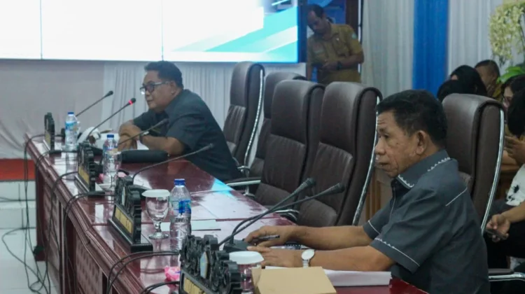 Rapat Banggar DPRD Sangihe bahas Permasalahan Krusial