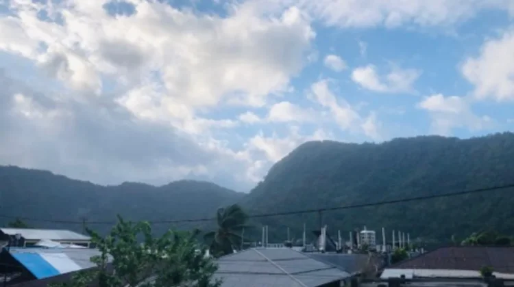Cuaca Sangihe Hari Ini Cerah Berawan, Gelombang Laut Kategori Sedang