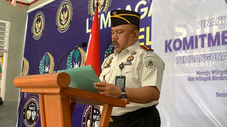 Kalapas Tahuna Sampaikan  Motivasi WBP Penerima Ijazah Paket C