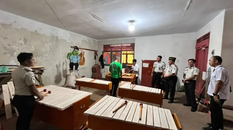 Alat Musik Tradisional Karya Warga Binaan Lapas Tahuna