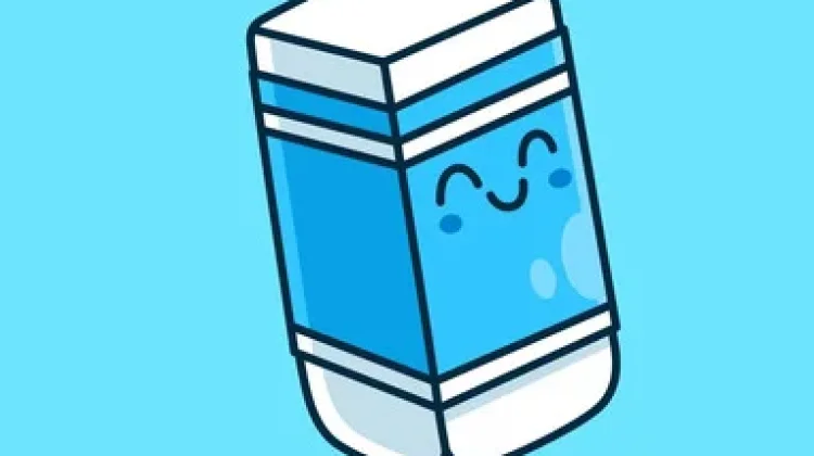 Karet penghapus pensil penunjang belajar