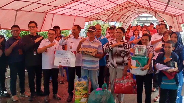 Pemda Sangihe Apresiasi Bantuan Kementrian Sosial Kepada Masyarakat