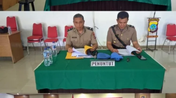 Enam Anggota Polres Sangihe Jalani Sidang Komisi Kode Etik dan Dapat Sangsi