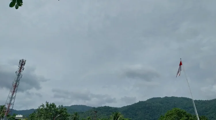 Sangihe di Prakirakan Berawan Tebal hingga Hujan Ringan
