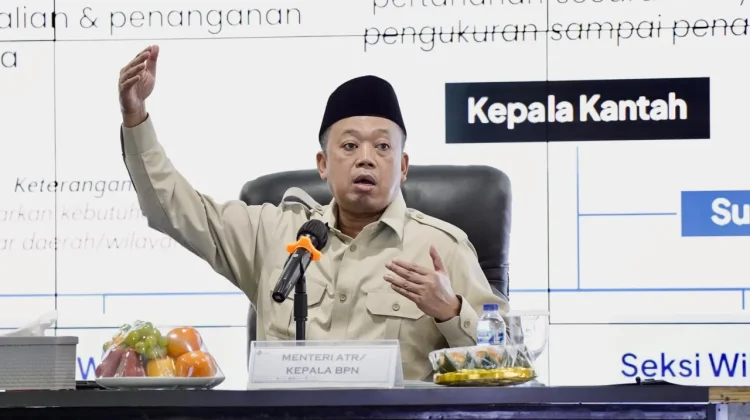 Menteri Nusron Minta Jajaran Utamakan Kemudahan Layanan bagi Masyarakat