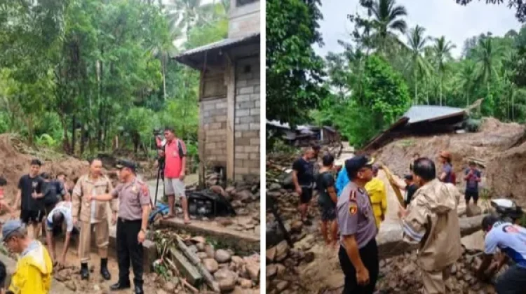 Bencana Alam Banjir dan Tanah Longsor Melanda Sangihe