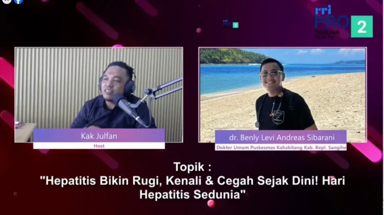 Dokter Puskesmas Kahakitang Ingatkan Anak Muda Bahaya Penyakit Hati
