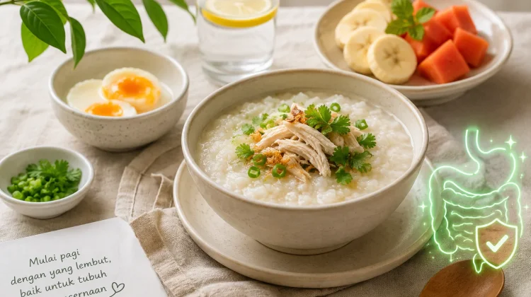 Sarapan Makanan Lembut Dukung Kesehatan Tubuh Sepanjang Hari