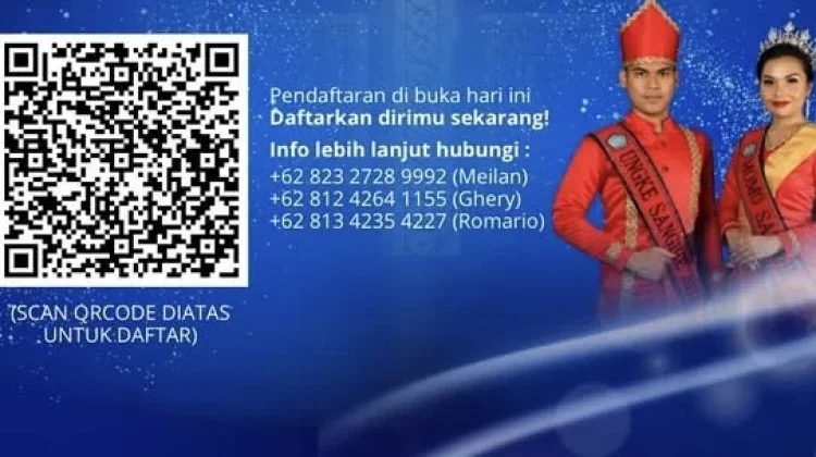 Pemilihan Ungke Momo Wadah Generasi Muda Promosikan Sangihe