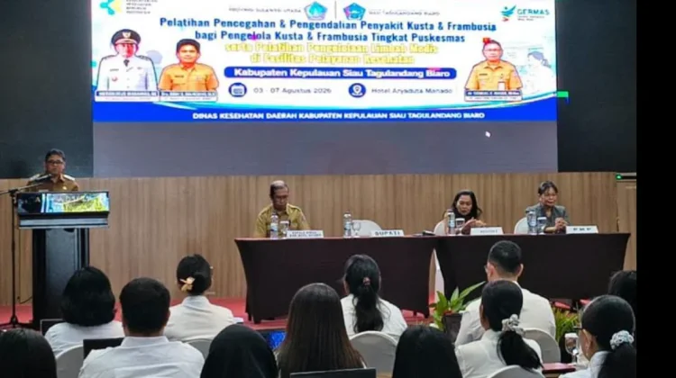 Pemkab Sitaro Perkuat Layanan Kesehatan lewat Pelatihan Pencegahan Kusta
