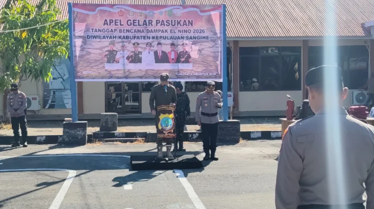 Bupati Michael Thungari Apresiasi Apel Gelar Pasukan Tanggap Bencana El Nino 2026