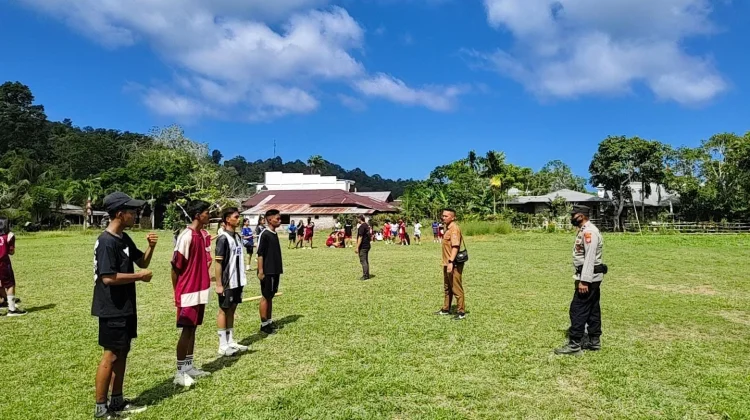 Polsek Tamako Resmi Membuka Latihan Calon Paskibraka Sambut HUT RI Ke-81